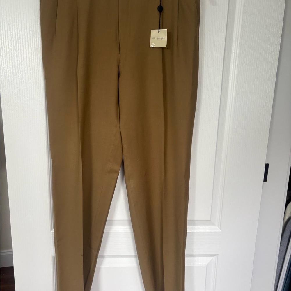 Burberry Men's Brown Chinos NWT - Unhemmed